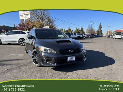 2019 Subaru WRX for sale at Best Value Automotive in Eugene OR