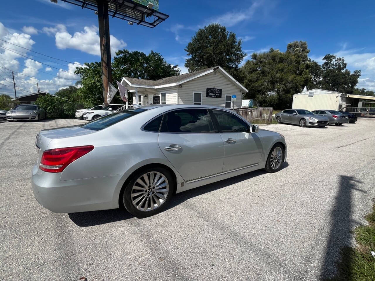 2015 Hyundai Equus for sale at Hobgood Auto Sales in Land O Lakes, FL