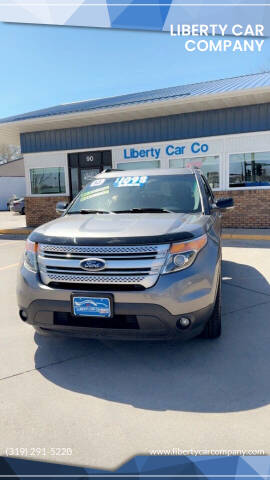 2013 Ford Explorer for sale at LIBERTY CAR COMPANY in Waterloo IA