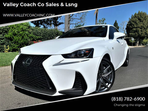 2017 Lexus IS 300 for sale at Valley Coach Co Sales & Lsng in Van Nuys CA