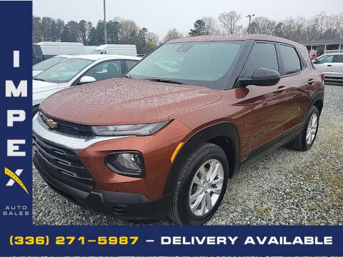 2021 Chevrolet TrailBlazer for sale at Impex Auto Sales in Greensboro NC