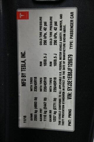 2018 Tesla Model 3 Long Range