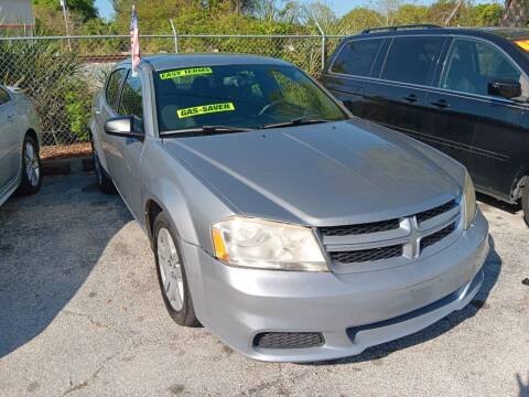 2013 Dodge Avenger for sale at Easy Credit Auto Sales in Cocoa FL