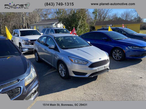 2015 Ford Focus for sale at Planet Automotive LLC in Bonneau SC