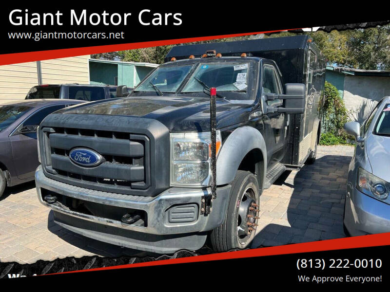 2012 Ford F-550 Super Duty for sale at Giant Motor Cars in Tampa FL