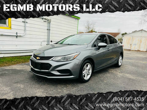 2018 Chevrolet Cruze for sale at EGMB MOTORS in Midlothian VA