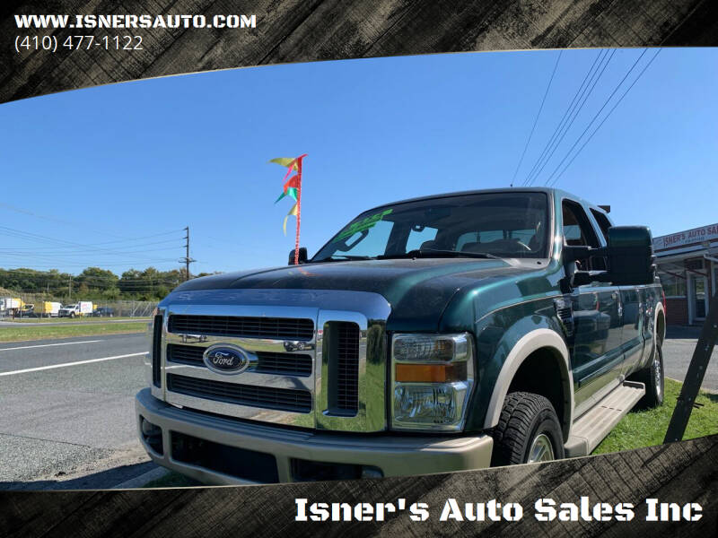 2008 Ford F-250 Super Duty for sale at Isner's Auto Sales Inc in Dundalk MD