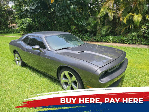 2014 Dodge Challenger for sale at Auto Tempt  Leasing Inc in Miami FL