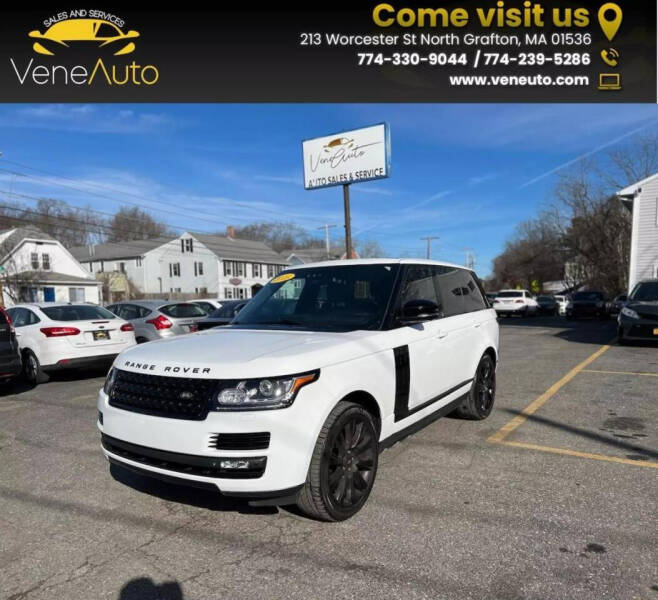 2015 Land Rover Range Rover for sale at Vene Auto Sales & Services in North Grafton MA