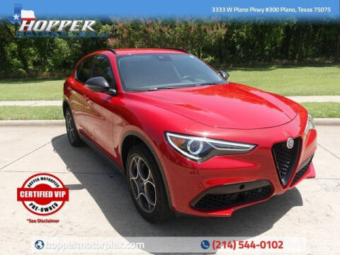 2021 Alfa Romeo Stelvio for sale at HOPPER MOTORPLEX in Plano TX