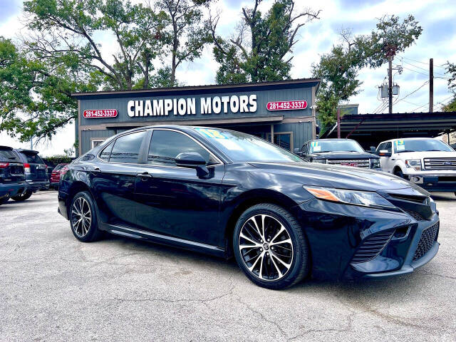 2018 Toyota Camry for sale at Champion Motors in Channelview, TX