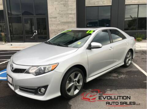 2012 Toyota Camry for sale at Evolution Auto Sales LLC in Springville UT