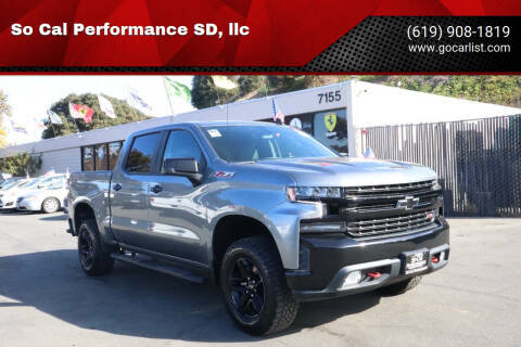 2021 Chevrolet Silverado 1500 for sale at So Cal Performance SD, llc in San Diego CA