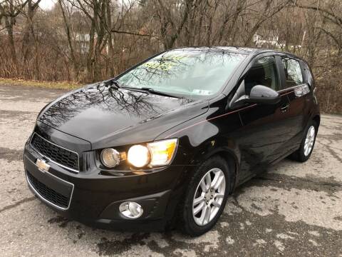 2012 Chevrolet Sonic for sale at SARRACINO AUTO SALES INC in Burgettstown PA