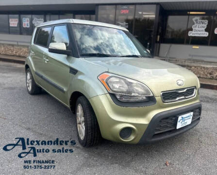 2013 Kia Soul for sale at Alexander's Auto Sales in North Little Rock AR