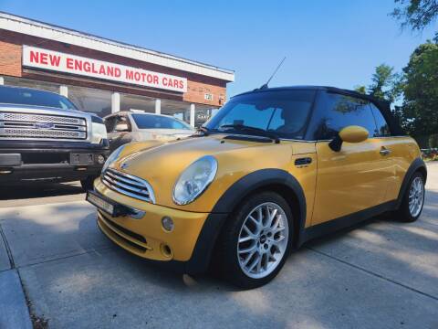 2008 MINI Cooper for sale at New England Motor Cars in Springfield MA