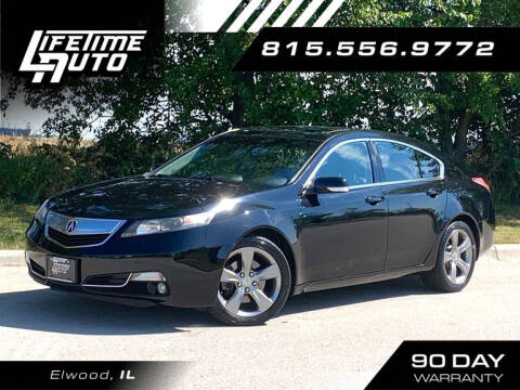 2012 Acura TL for sale at Lifetime Auto in Elwood IL