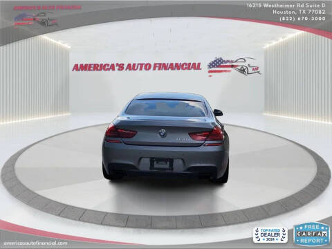 2016 BMW 6 Series 650i Gran Coupe