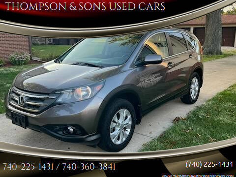2012 Honda CR-V for sale at THOMPSON & SONS USED CARS in Marion OH