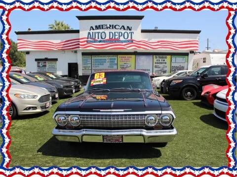 1963 Chevrolet Impala for sale at American Auto Depot in Modesto CA