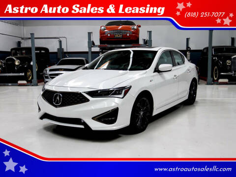2022 Acura ILX for sale at Astro Auto Sales & Leasing in Sun Valley CA