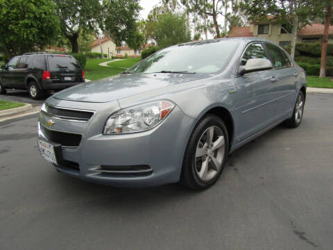 2009 Chevrolet Malibu Hybrid for sale at E MOTORCARS in Fullerton CA