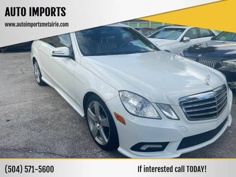 2011 Mercedes-Benz E-Class for sale at AUTO IMPORTS in Metairie LA