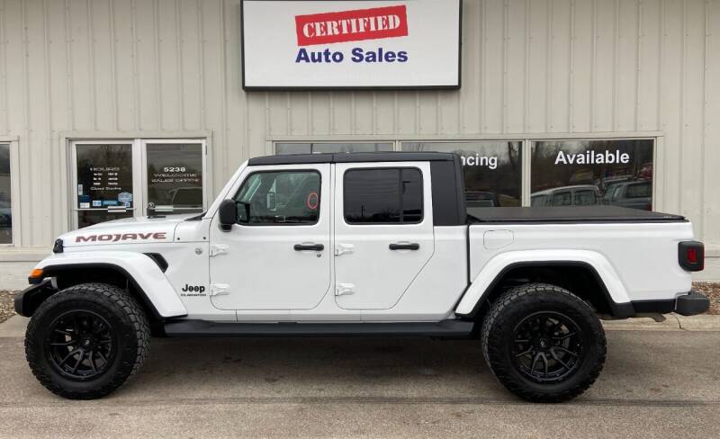 2021 Jeep Gladiator for sale at Certified Auto Sales in Des Moines IA