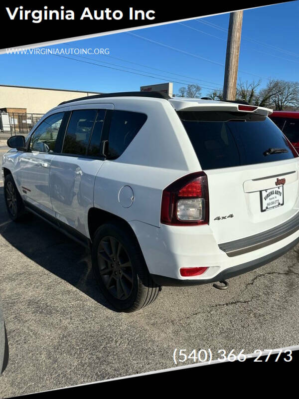 2016 Jeep Compass for sale at Virginia Auto Inc in Roanoke VA