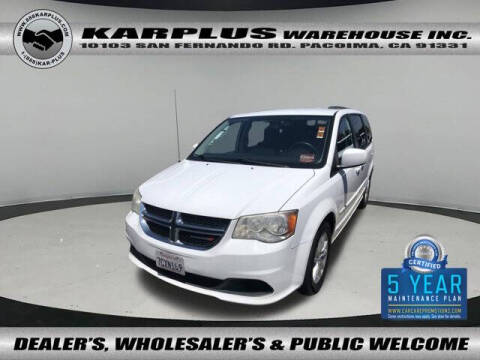 2014 Dodge Grand Caravan for sale at Karplus Warehouse in Pacoima CA