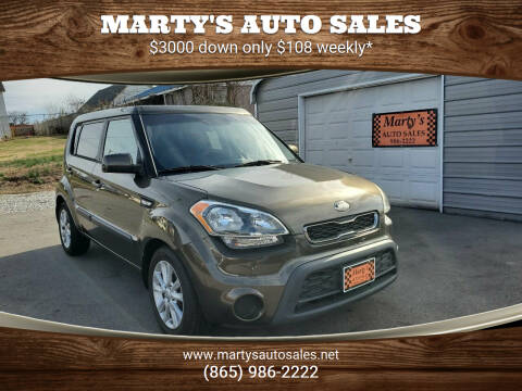 2013 Kia Soul for sale at Marty's Auto Sales in Lenoir City TN