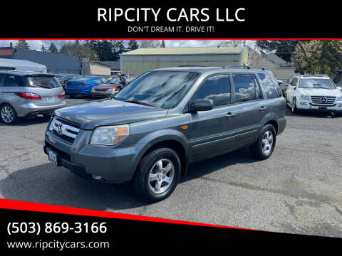 2007 Honda Pilot for sale at RIPCITY CARS LLC in Portland OR