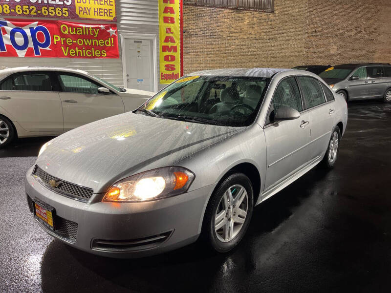 2012 Chevrolet Impala for sale at RON'S AUTO SALES INC in Cicero IL