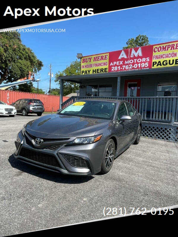 2021 Toyota Camry for sale at Apex Motors in Rosenberg TX