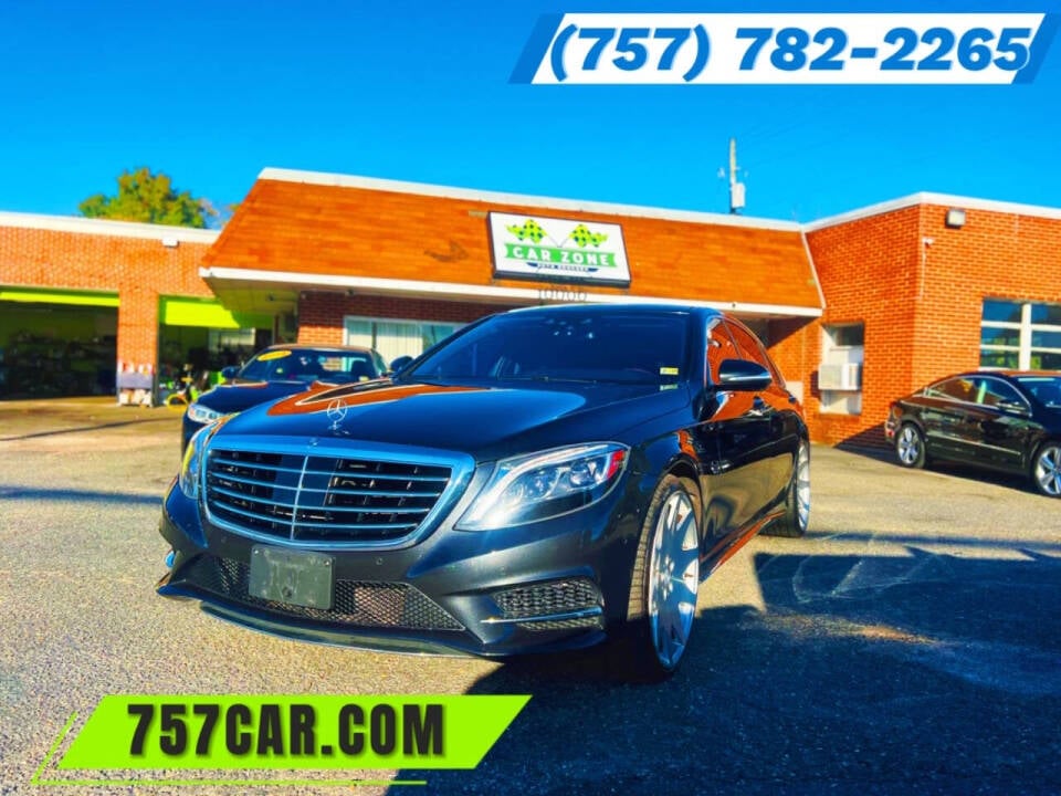 2015 Mercedes-Benz S-Class for sale at CarZone & Auto Brokers in Newport News, VA