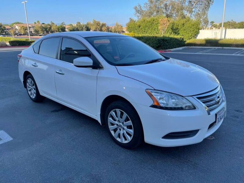 2014 Nissan Sentra for sale at E and M Auto Sales in Bloomington CA