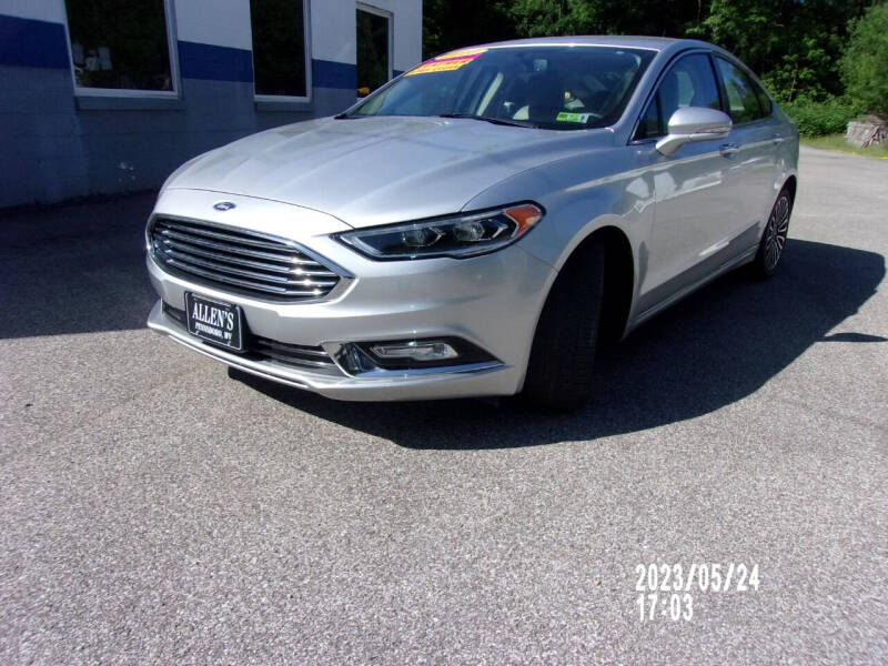 2017 Ford Fusion for sale at Allen's Pre-Owned Autos in Pennsboro WV