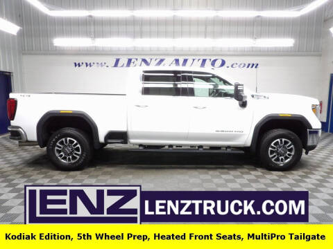 2022 GMC Sierra 2500HD for sale at LENZ TRUCK CENTER in Fond Du Lac WI