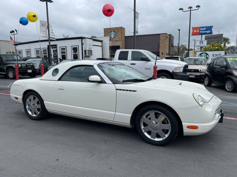 2002 Ford Thunderbird for sale at MILLENNIUM CARS in San Diego CA