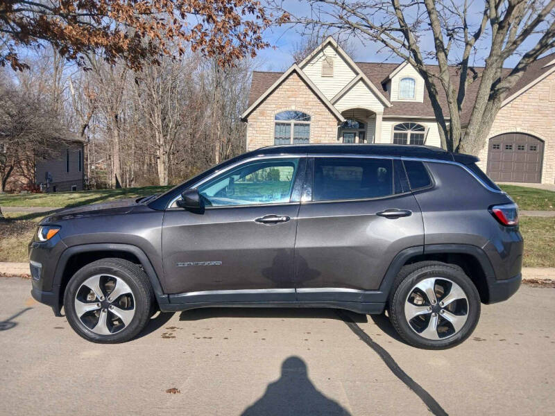 Used 2018 Jeep Compass Latitude with VIN 3C4NJDBB3JT252709 for sale in Wooster, OH