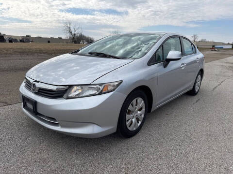 2012 Honda Civic for sale at Minnix Auto Sales LLC in Cuyahoga Falls OH