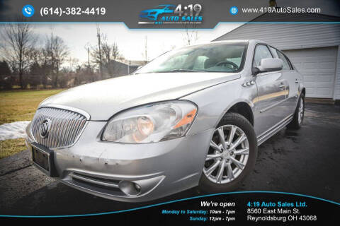 2011 Buick Lucerne for sale at 4:19 Auto Sales LTD in Reynoldsburg OH