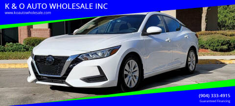 2020 Nissan Sentra for sale at K & O AUTO WHOLESALE INC in Jacksonville FL