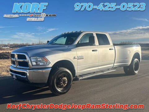 2017 RAM 3500 for sale at Tony Peckham @ Korf Motors in Sterling CO