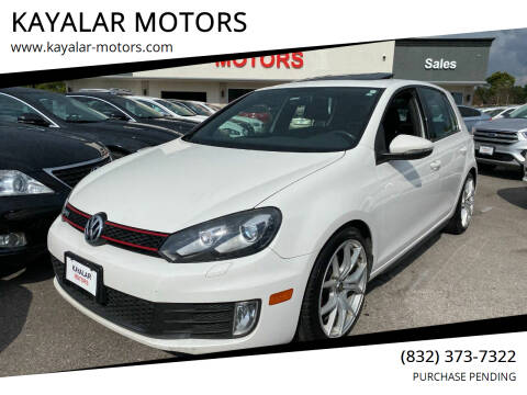 2013 Volkswagen GTI for sale at KAYALAR MOTORS in Houston TX