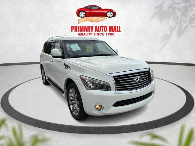 2012 INFINITI QX56 for sale at Primary Auto Mall in Fort Myers, FL