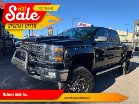 2015 Chevrolet Silverado 1500 for sale at Nations Auto Inc. in Denver CO