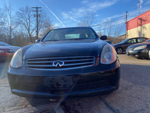 2005 Infiniti G35 for sale at Lil J Auto Sales in Youngstown OH