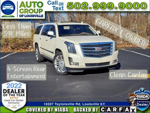 2015 Cadillac Escalade ESV for sale at Auto Group of Louisville in Louisville KY