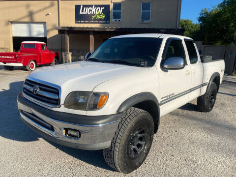 2001 Toyota Tundra for sale at LUCKOR AUTO in San Antonio TX